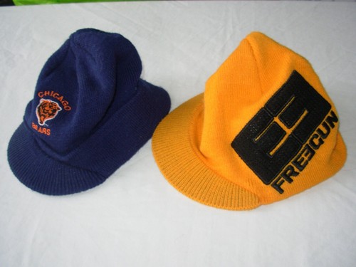 Lotto cappelli con - con, visiera