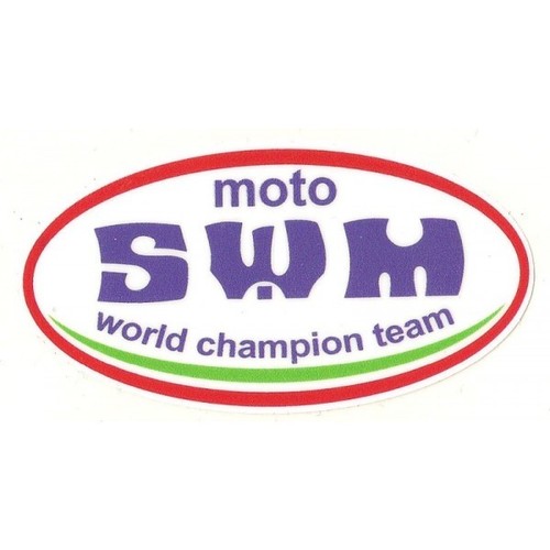 Moto swm sticker vinyle - ,