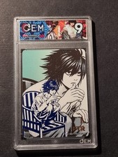 ELLE - L LAWLIET - DEATH NOTE - GRADED CARD 9 - NO PSA BGS - MINT - PTR