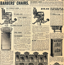 Sedia Barbiere 1901 Mobili