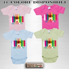 Body tutina neonato colorato