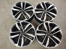4 cerchi lega kia sportage new tucson r19 nero lucido diamantato lt005385