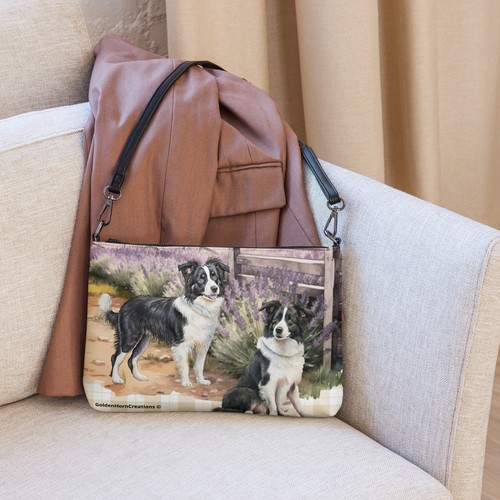 Borsa tracolla border collie - tracolla,
