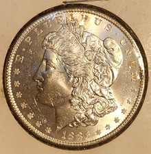 1 dollaro argento Morgan 1886