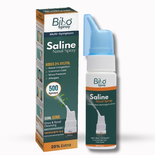 Bibo spray nasale salino 60ml - spray,