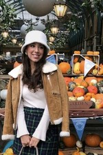 Giacca bomber Zara cammello