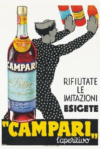 Targa vintage 1935 bitter - "1935,