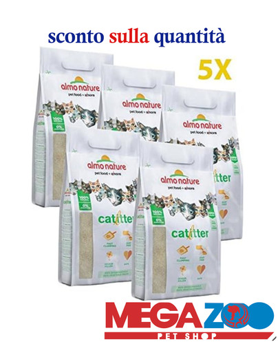 Almo nature lettiera gatti - almo, da