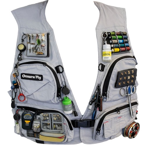 Gilet pesca mosca omura - pesca,