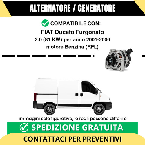 Alternatore fiat ducato - alternatore,