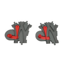 Lego® TRENO Duplo 2 GRIGIO