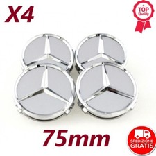 X4 COPRIMOZZO MERCEDES 75mm