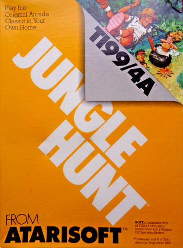 Jungle hunt - ti-99/4a, --