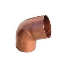 Curva pvc color rame diametro