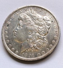 ONE DOLLAR MORGAN  ANNO 1891 O