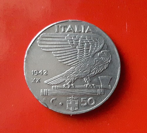 Centesimi 1942 errore - 50,