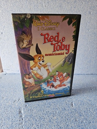 Vhs originale walt disney red - vhs,