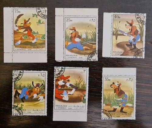 Disney pippo used - -, stamp