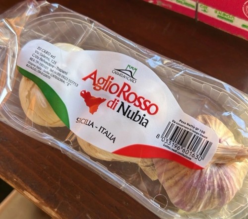 Aglio rosso nubbia - rosso,