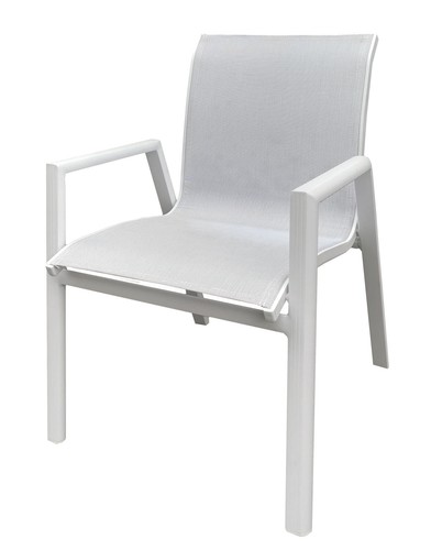 Poltrona esterno alu white - poltrona,