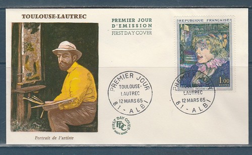 Enveloppe 1er jour tableau - jour,
