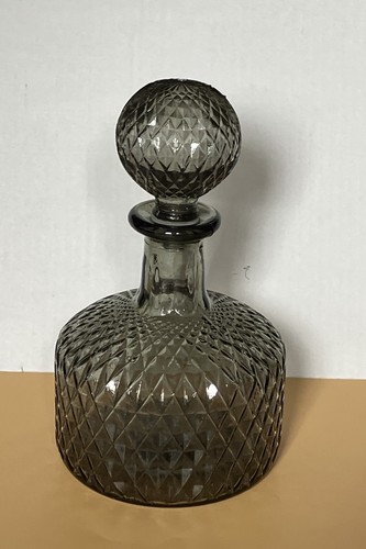 Decanter vetro grigio - decanter, in