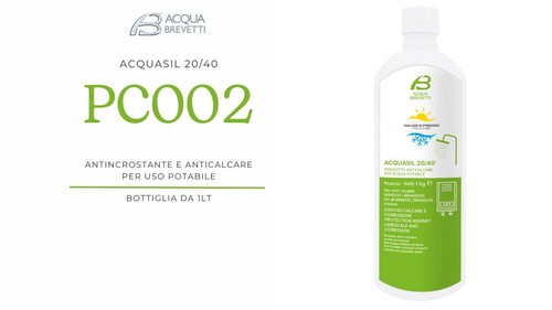 Acqua brevetti acquasil 40 - brevetti,