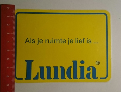 Adesivo sticker lundia come - lundia,