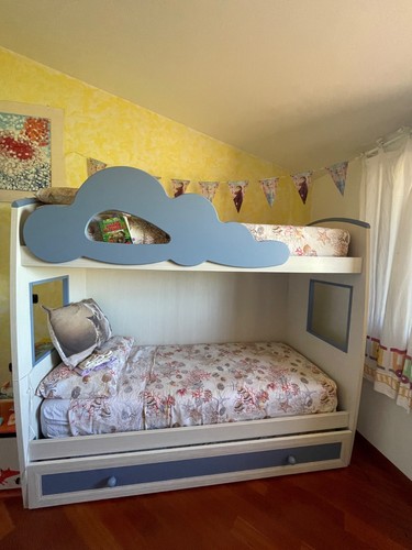 Letto castello bambini legno - a,