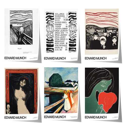 Poster arte edvard munch - poster,
