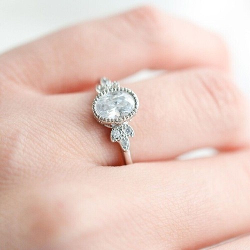 Anello fidanzamento oro - di, in