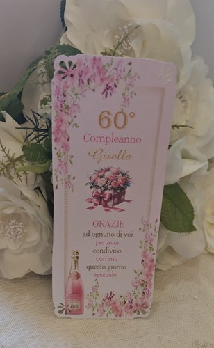 Segnaposto compleanno adulti