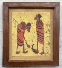 Arte Batik africana firmata