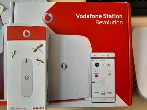 Vodafone station revolution - station, +