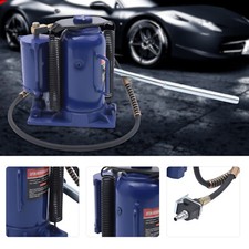 Cric idraulico pneumatico per bottiglie aria 20 tonnellate con pompa manuale auto furgone camion UK