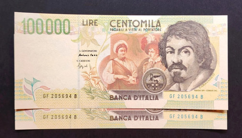 Falso epoca 100000 lire - d'epoca,