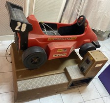 Giostrina a gettoni - Ferrari F1 - anni ’80 - vintage - GIOSTRA - Gioco