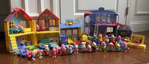 Multi set lot peppa pig - multi, house