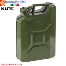 TANICA METALLO Benzina Acciaio