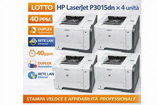 ★ Lotto 4 stampanti Hp