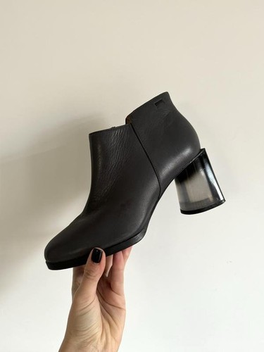 Stivali camper donna - stivali, pelle