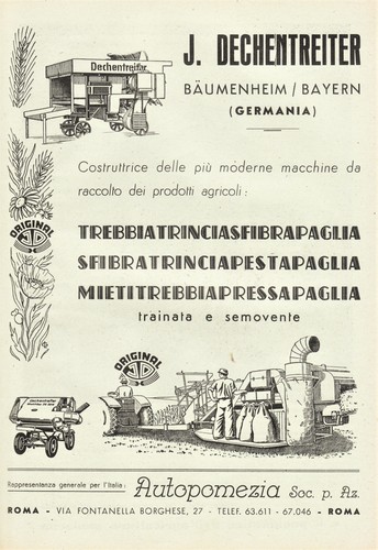 Pubblicita 1952 original - 1952, j