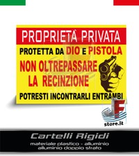 Cartello proprieta privata - cartello,