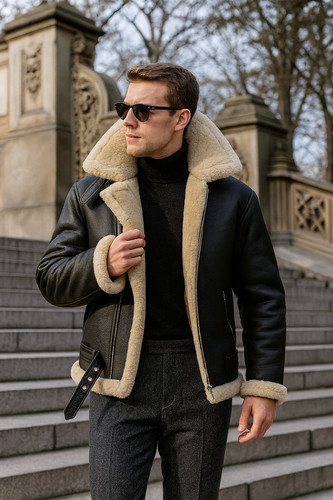 Giubbotto giacca uomo raf - uomo, b3
