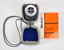 Esposimetro analogico Gossen Sixtino vintage custodia istruzioni West Germany