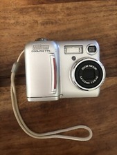 Nikon Digital Camera Coolpix 775 Silver Funzionante Con Caricabatterie Anno 2002