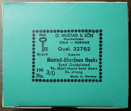Ganci vintage mustad 32762 - vintage,