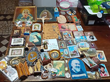 COLLEZIONISMO Lotto Oggetti Sacri Vintage  ( N  6 ) Stock Oggetti Sacri Statue