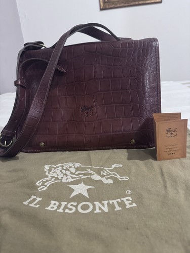 Cartella bisonte pelle - il, in