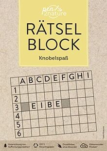Rätselblock knobelspaß - rätselblock,